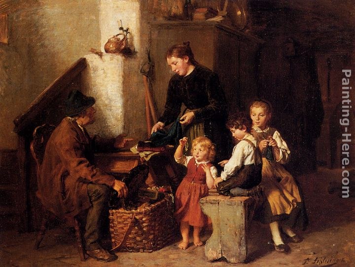 Felix Schlesinger The Peddler's Wares